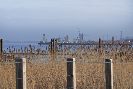 Cuxport Hafen in Cuxhaven