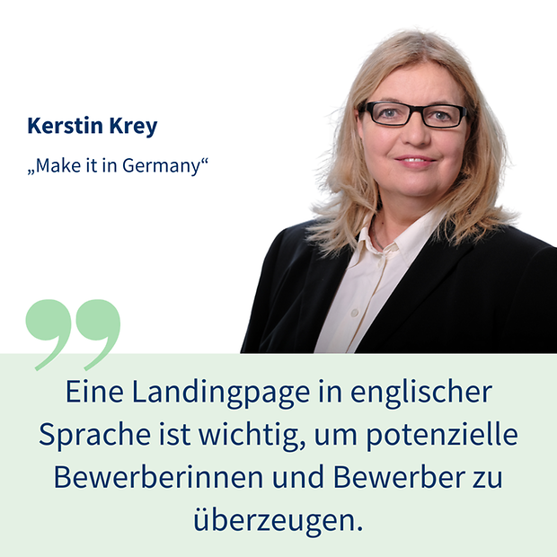 Kerstin Krey, Make it in Germany