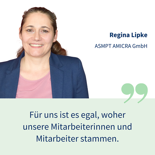 Regina Lipke, ASMPT AMICRA GmbH