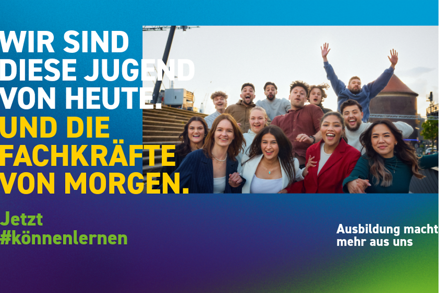 Ausbildungskampagne: Jetzt #könnenlernen! Symbolbild IHK-Ausbildungskampagne